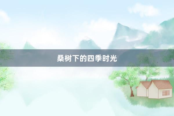 桑树下的四季时光